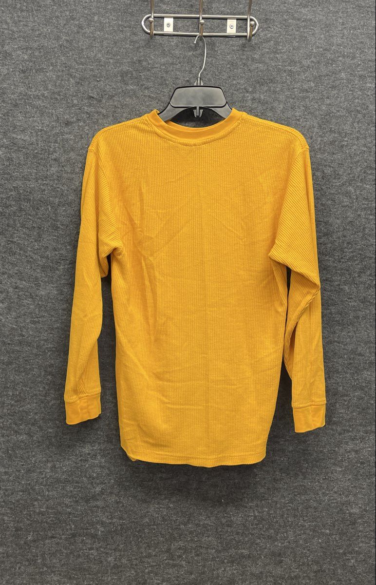 NFL Washington Redskins Waffle Knit Thermal Shirt Youth XL 18/20 Yellow Gold