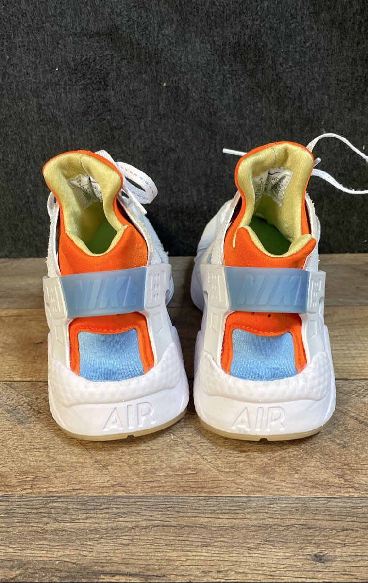 Nike Air Huarache 101 Sail White Photo Blue Orange DX2345-100 Men's Size 9