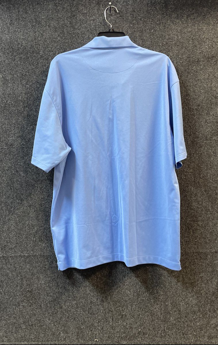 Nike Golf Men's Blue FIT DRY Short Sleeve Polo Shirt Sz XL