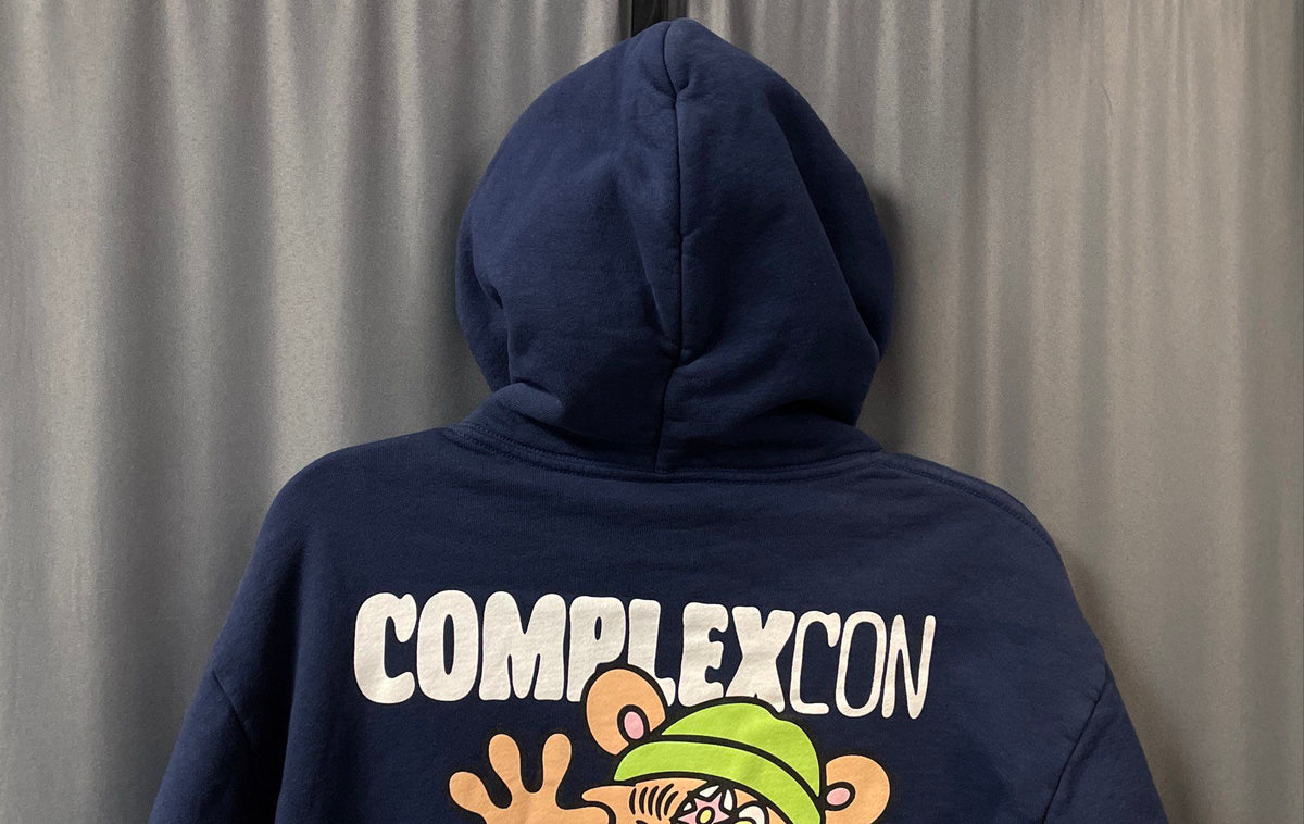 Complexcon Men's Navy 2022 Long Beach Graphic Pullover Hoodie Sz S