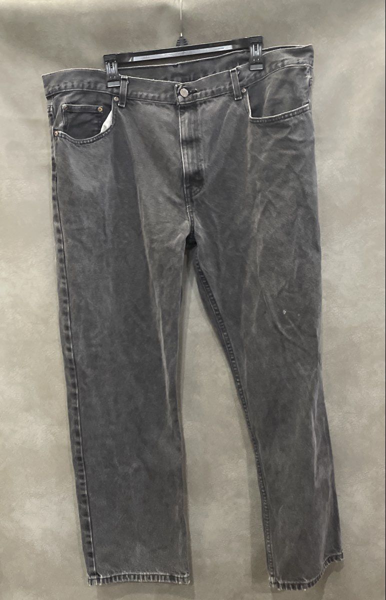 Faded Glory Men's Grey Regular Fit Cotton Denim Jeans Vintage Y2K Sz 42x32