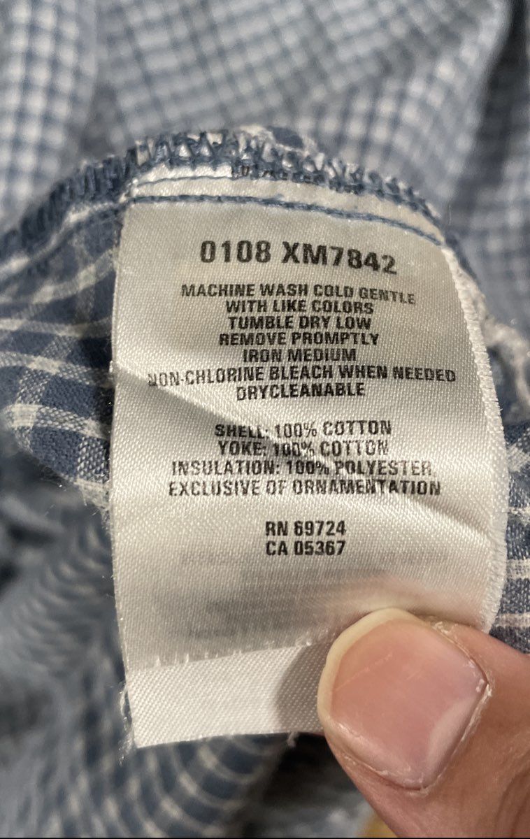 Columbia Men's Blue White Plaid 100% Cotton SS Button-Up Fishing Shirt Sz L