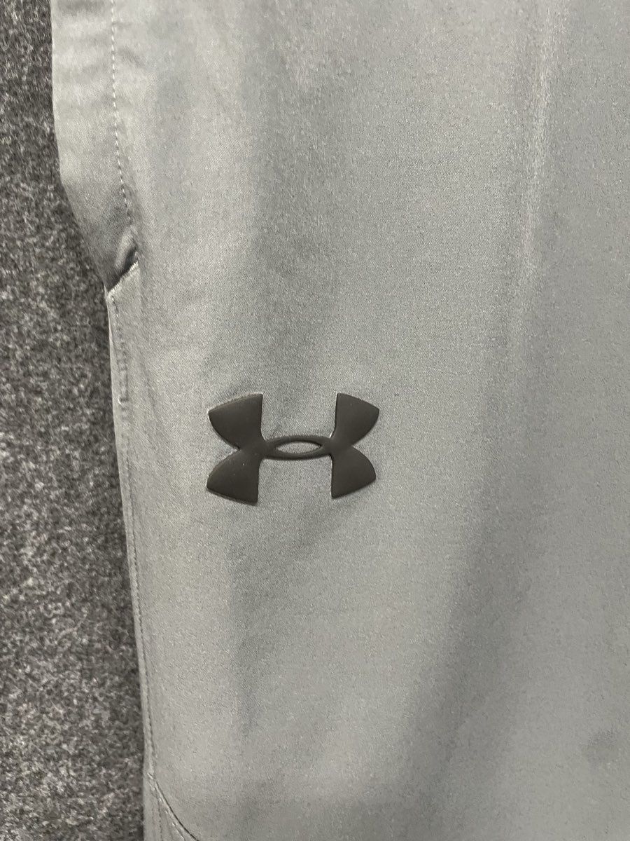 Under Armour Men's Unstoppable Tapered Pants Gray Heatgear Fitted Sz XL
