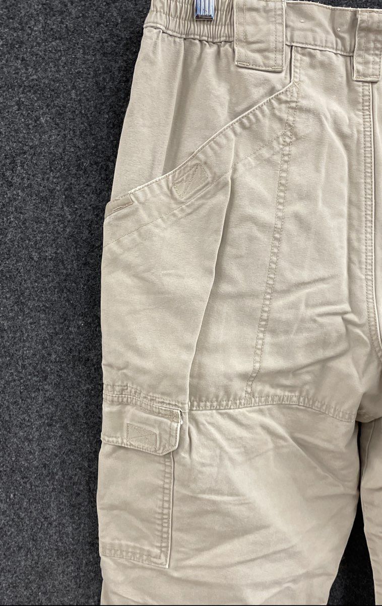5.11 Tactical Men's Cotton Canvas Cargo Pants Khaki Tan Utility Strap