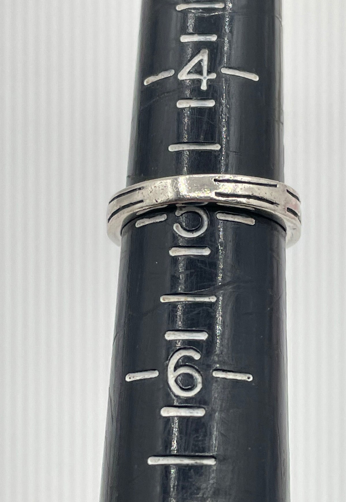 925 Sterling Silver Biblical Verse 1 Thessalonians 4:3-4 Ring 2.6g