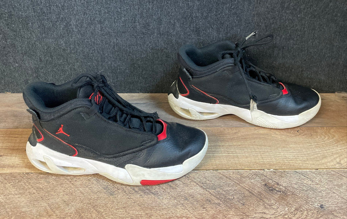 Nike Air Jordan Stay Loyal 2 Black White Red Basketball Shoes Size 7Y
