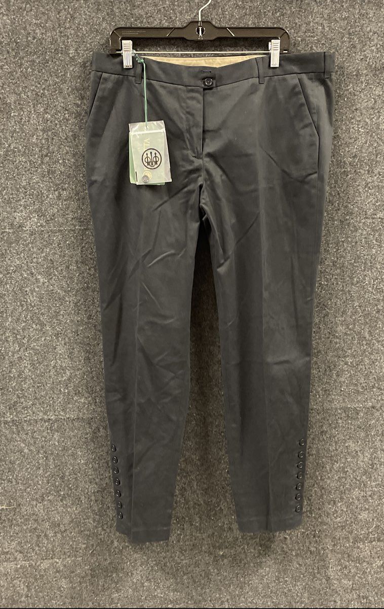 Beretta Women's Lily Jodhpur Pants Blue Navy Cotton Stretch Size 14 NWT