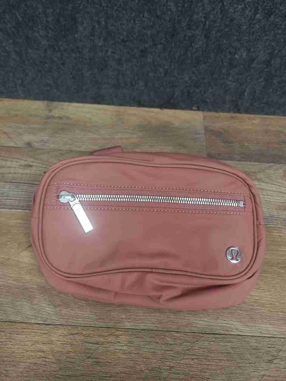 Lululemon Everywhere Belt Bag and Nano Pouch Pink Black Lot of 2