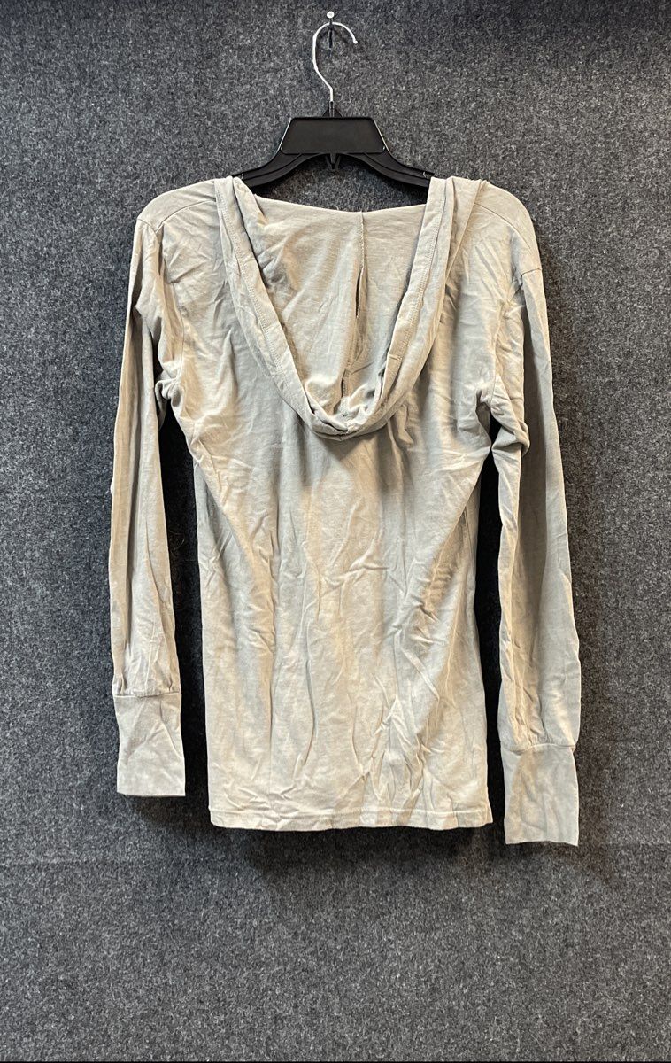 Harley-Davidson Women's Skull Graphic Long Sleeve Hoodie T-Shirt Bravado Sz L