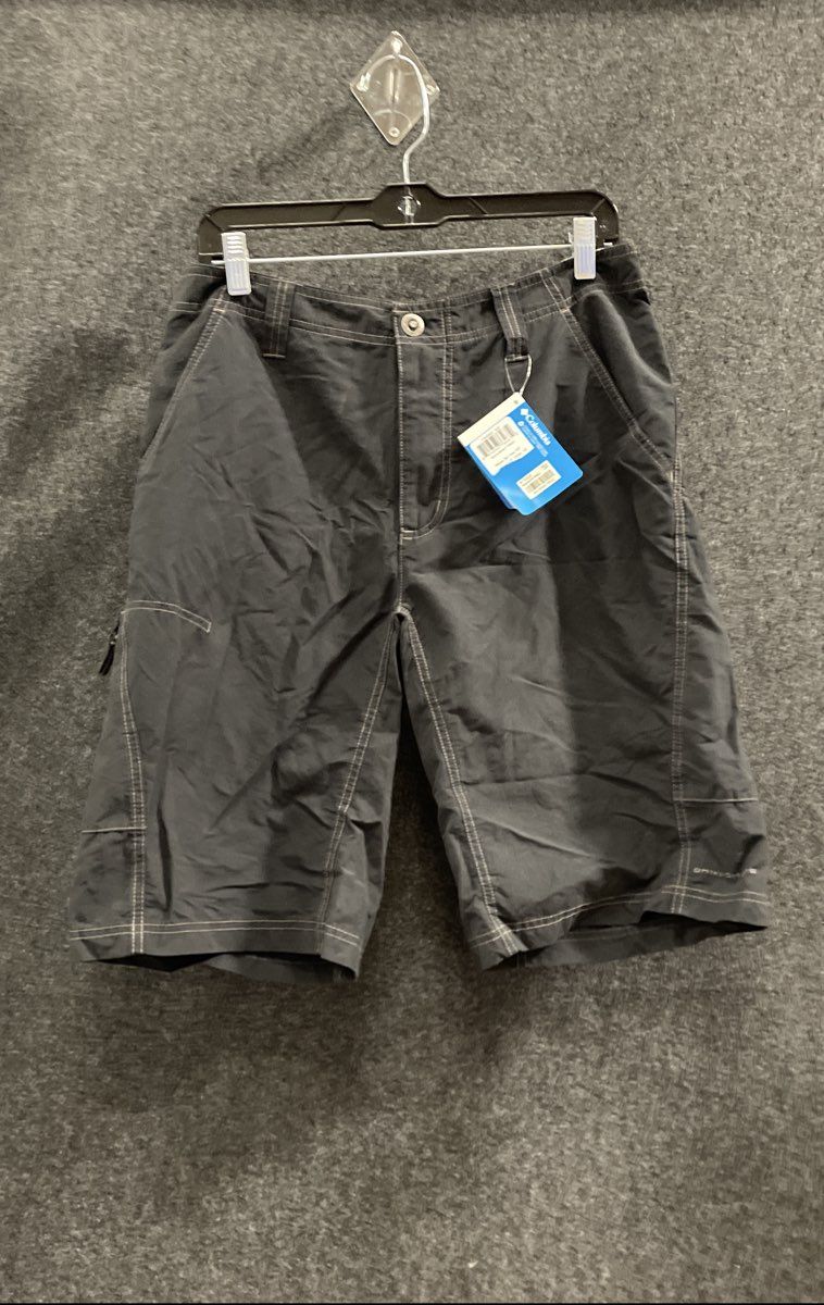 Columbia Men's End to Ender Field Gear Shorts Black NWT Sz 32 Inseam 12