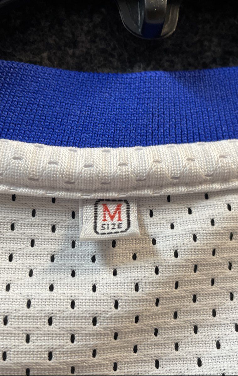 Space Jam Men's Basketball Jersey White Tune Squad Bugs Bunny #1 Mesh Sz M