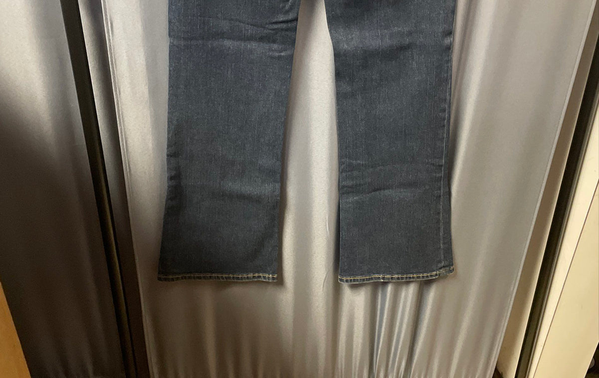 Michael Kors Women's Blue Jeans Bootcut Stretch Denim Dark Wash Sz 6