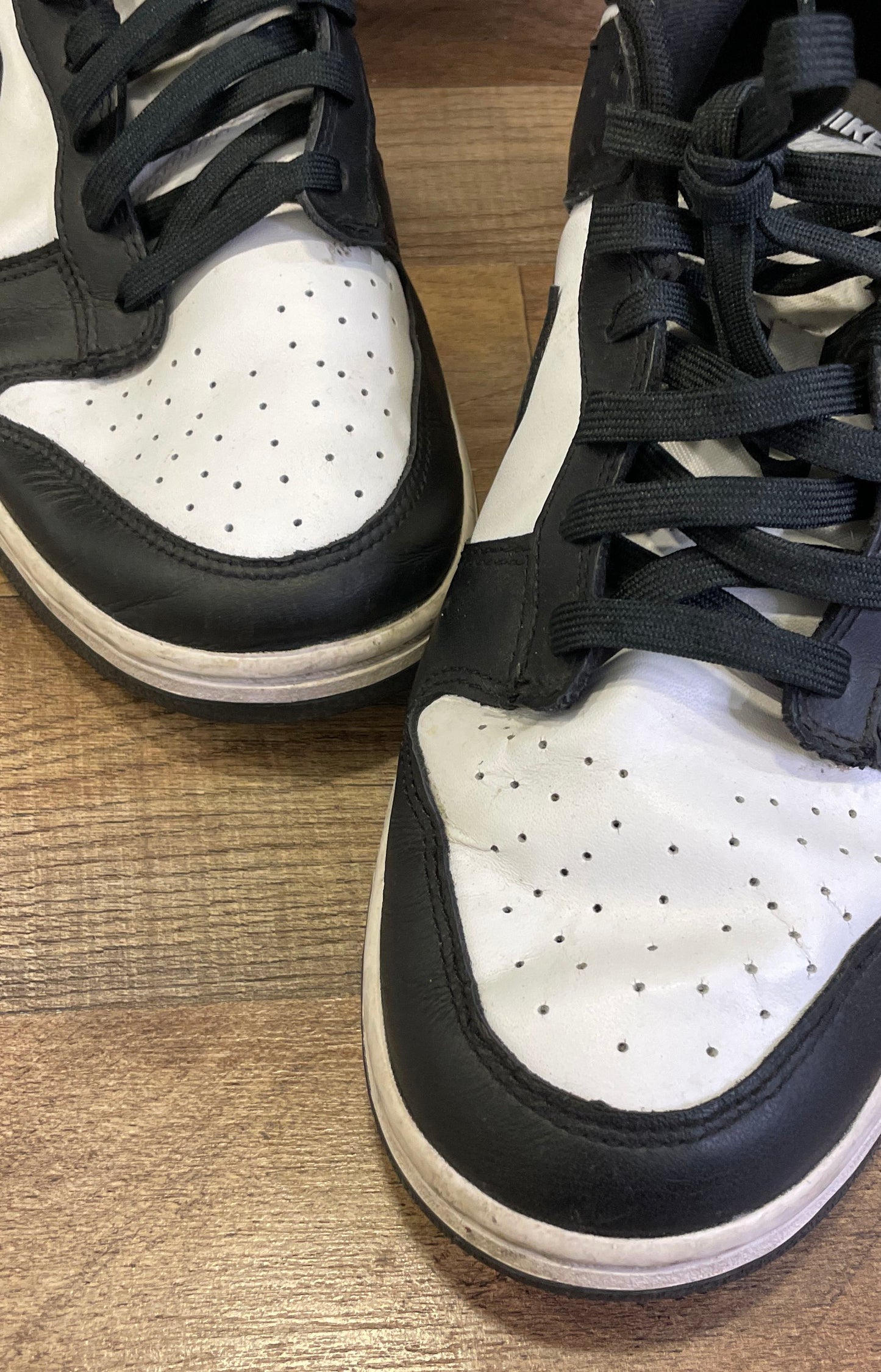 Nike Dunk Low Retro Panda White Black DD1391-100 Size 12