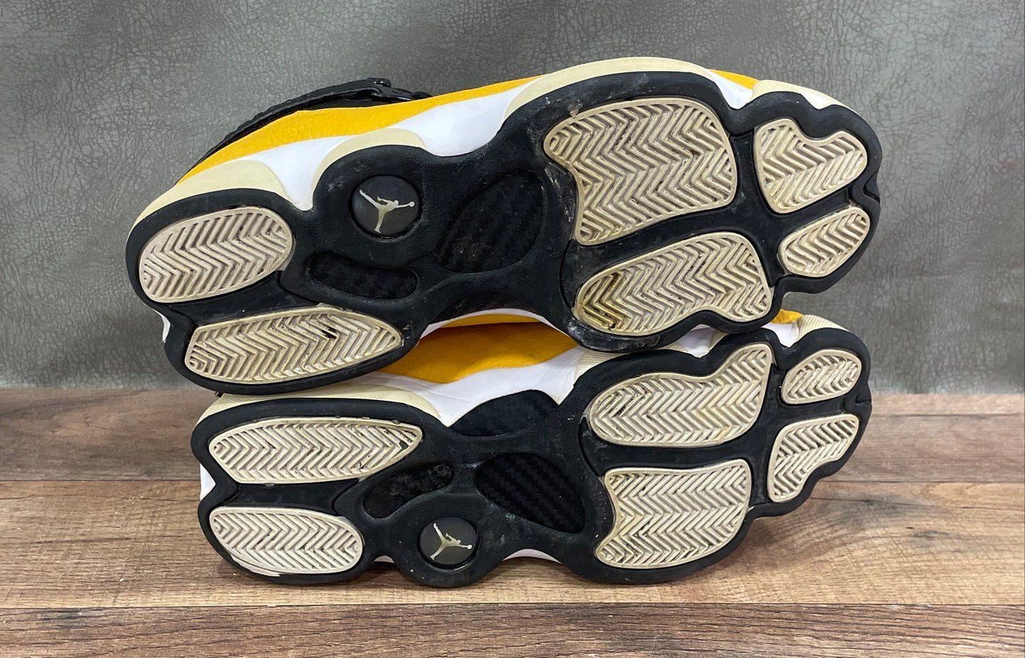 Nike Air Jordan 6 Rings University Gold Black Basketball Sneakers Size 11.5