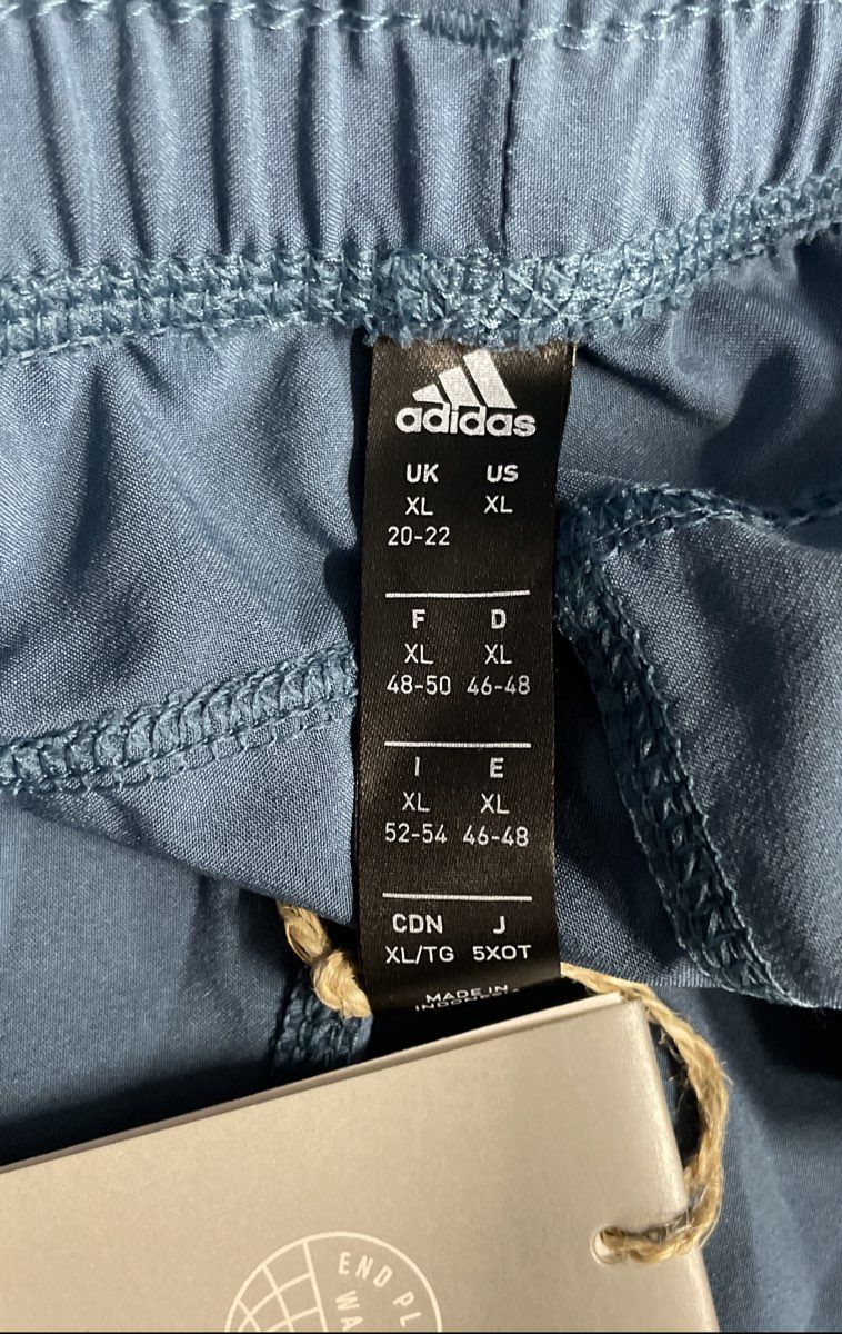 Adidas Women's AEROREADY Running Shorts Light Blue Athletic XL NWT