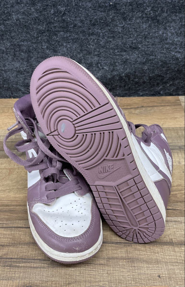 Air Jordan 1 Retro High OG Sky J Purple White Sneakers Size 5Y