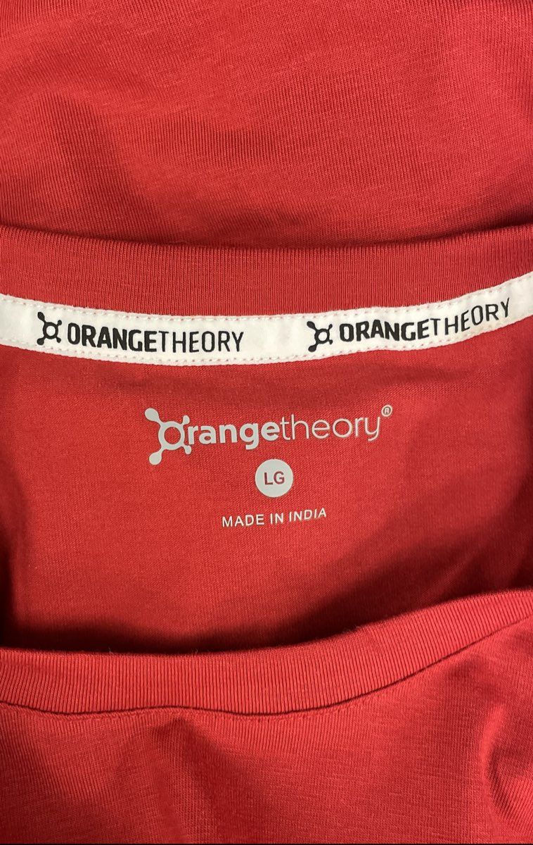Orangetheory Unisex SS Recovery Tee Cranberry Red More Life Graphic NWT LG