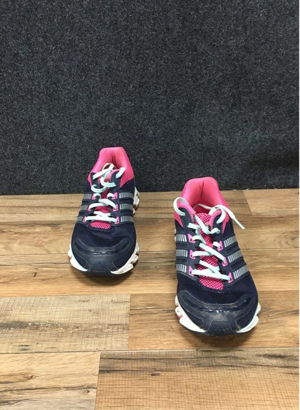 Adidas Powerblaze CC Ride Navy Pink Running Shoes Womens Size 8.5