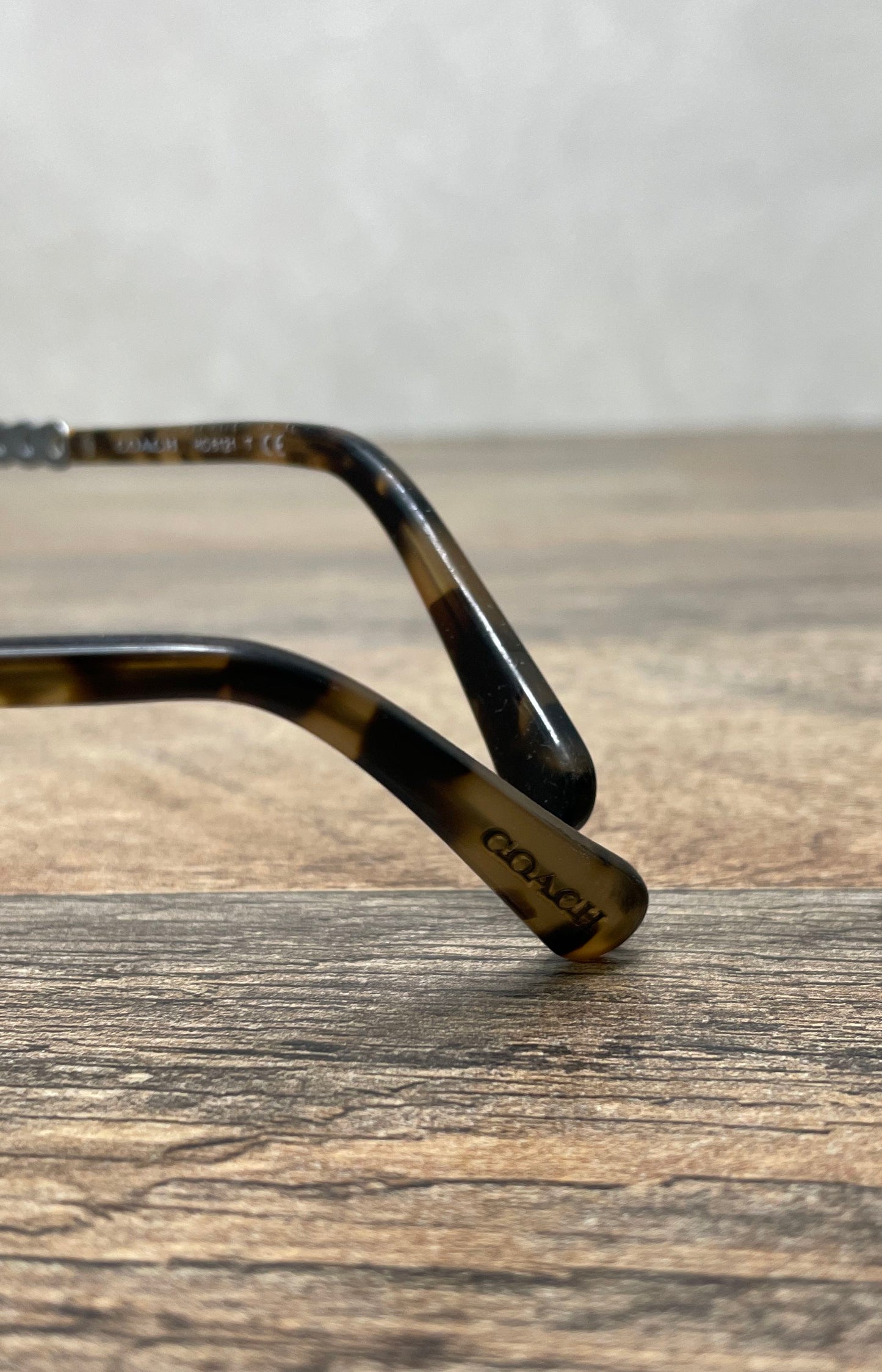 Coach Women's Eyeglasses HC 6121 Grey Green Tortoise Frames Sz 55-17-140 Case