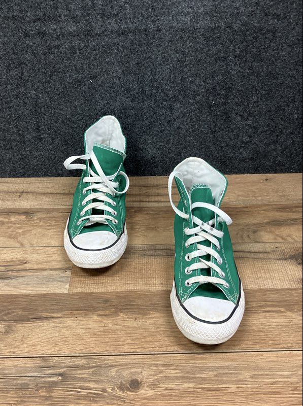 Converse Chuck Taylor All Star High Top Green Canvas Size Men 7 Women 9