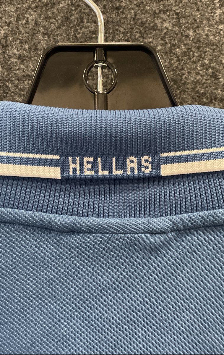 Adidas Men's Greece Blue Hellas Trefoil Full Zip Track Jacket Sz 3XL