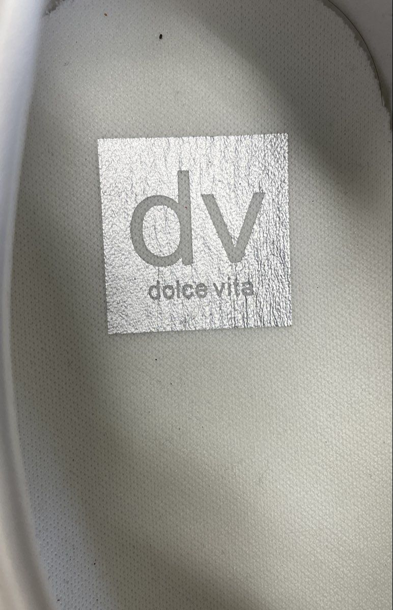 DV Dolce Vita Farley White Mary Jane Ballet Sneakers Women's Size 8