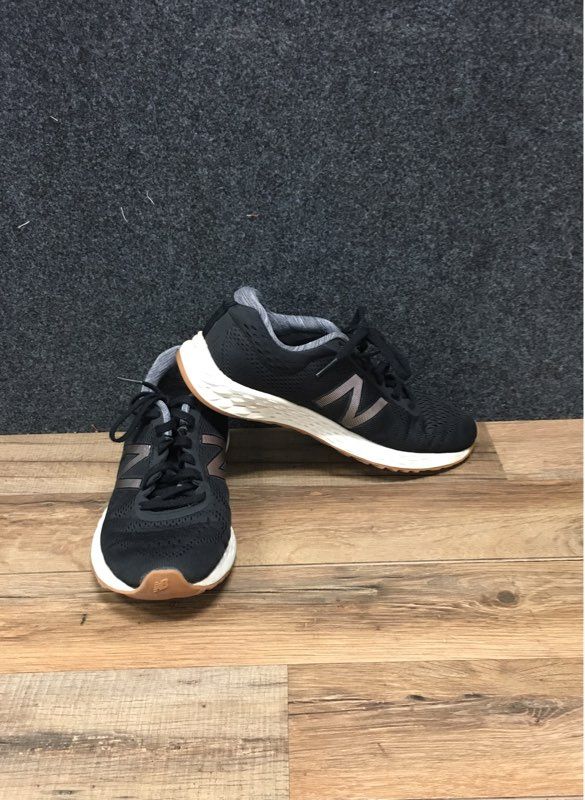 New Balance Fresh Foam Arishi Black Rose Gold Women's Running Shoes Size 7.5