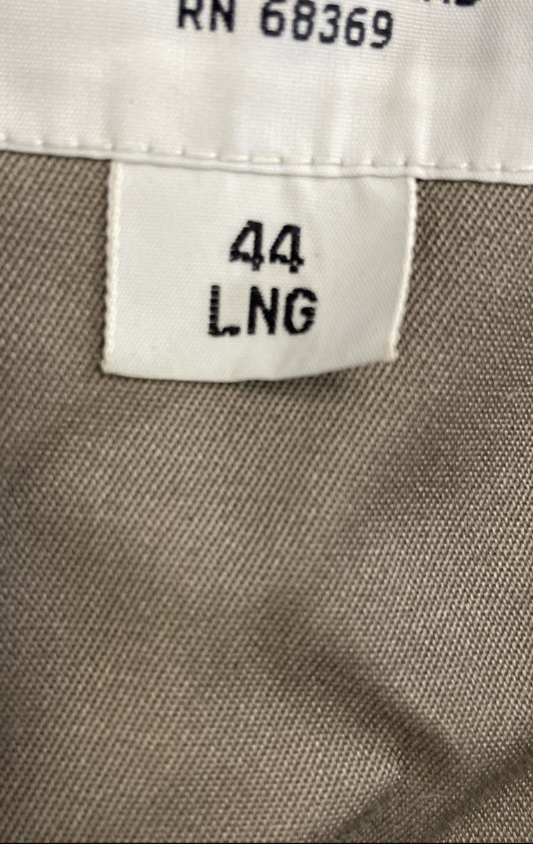 Vintage 90s London Fog Men's Tan Double Breasted Belted Trench Coat Sz 44 LNG