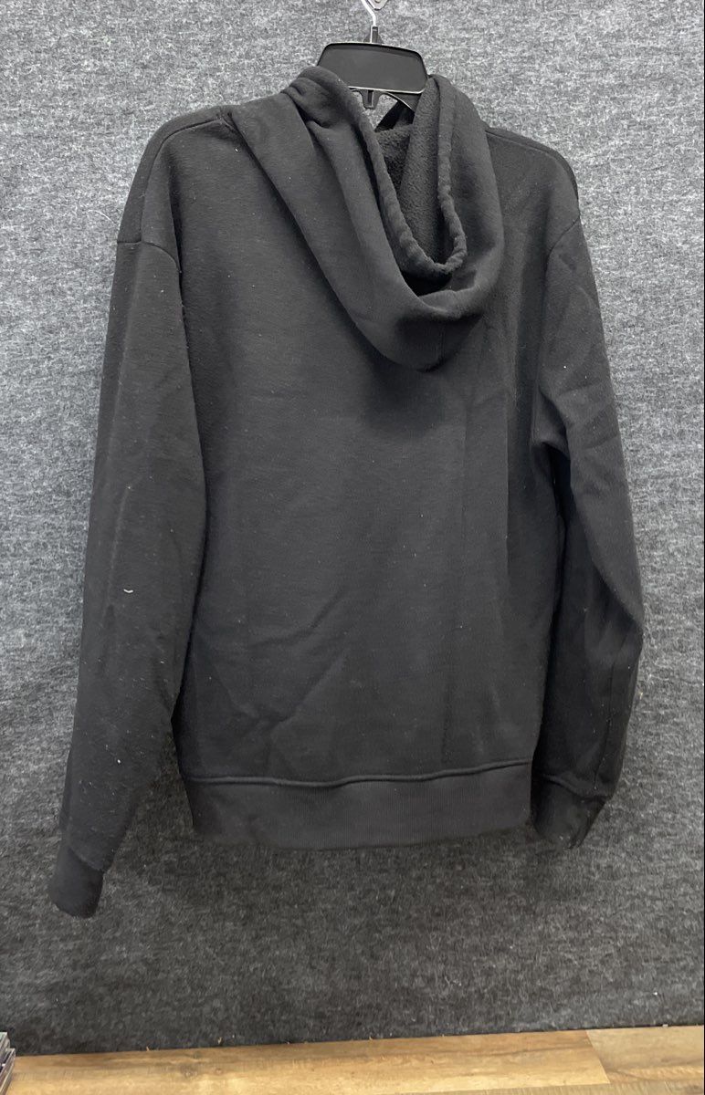 Space Jam Men's Black Marvin the Martian BOOOOM Graphic Hoodie Sz M