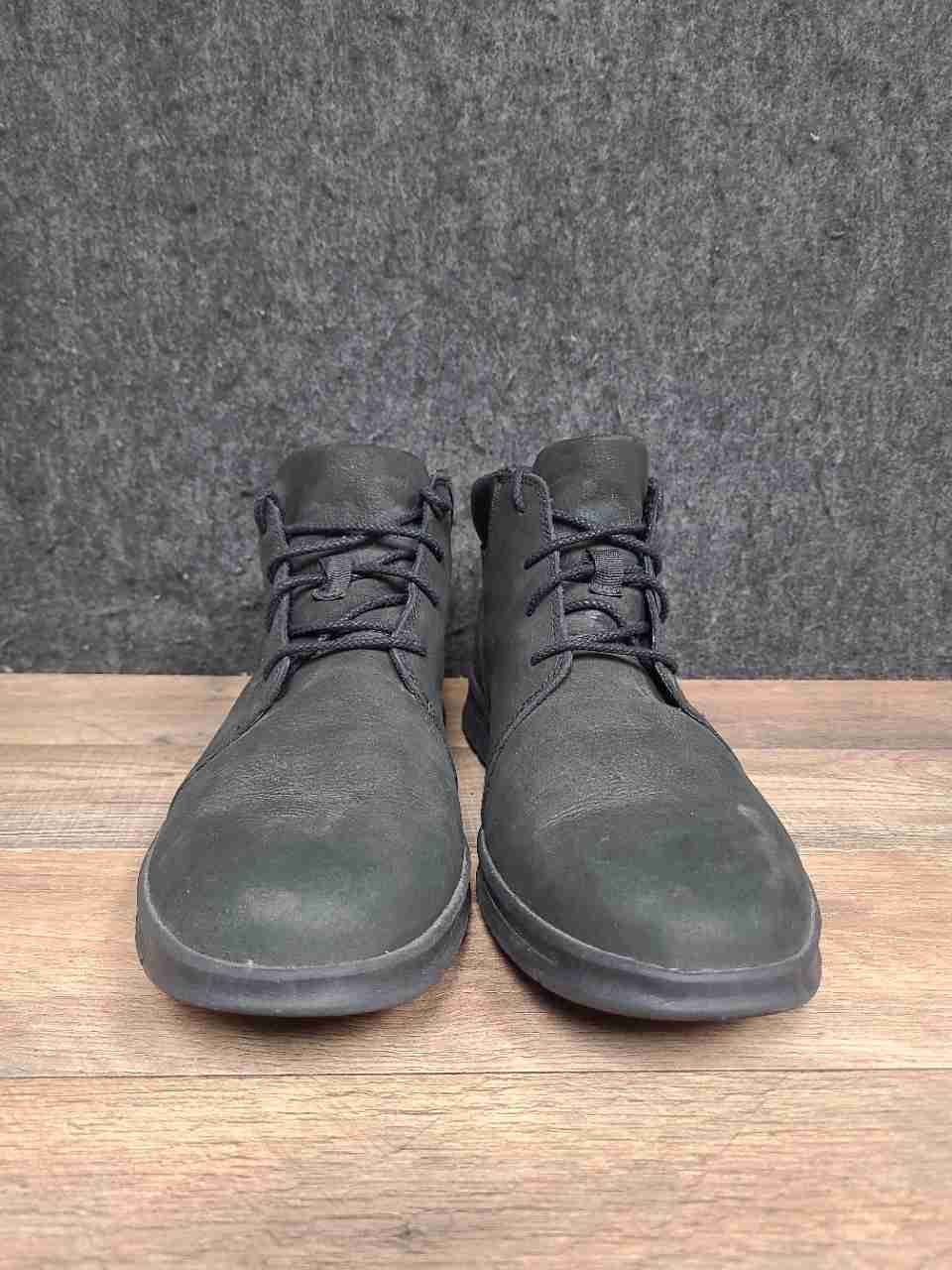Timberland Seneca Bay Chukka Dark Grey Leather Ankle Boots Men's Size 10.5
