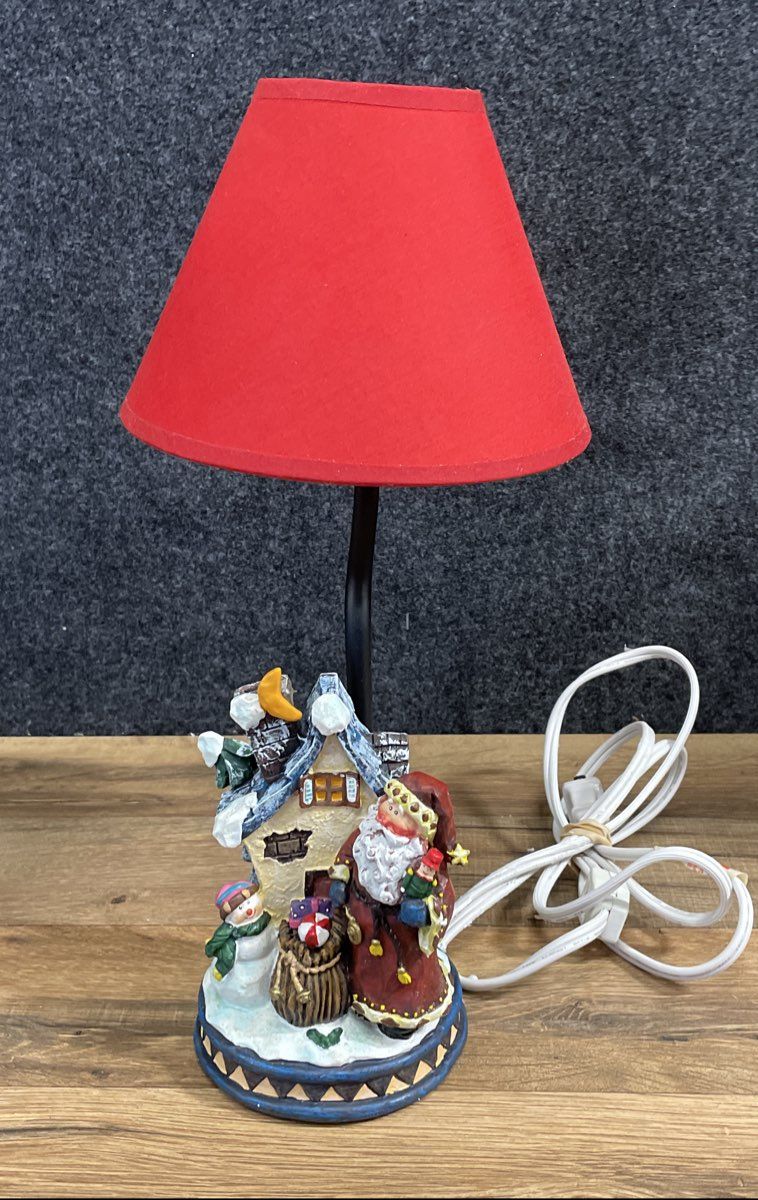 Christmas Fantasy LTD. Santa Lamp (Untested)