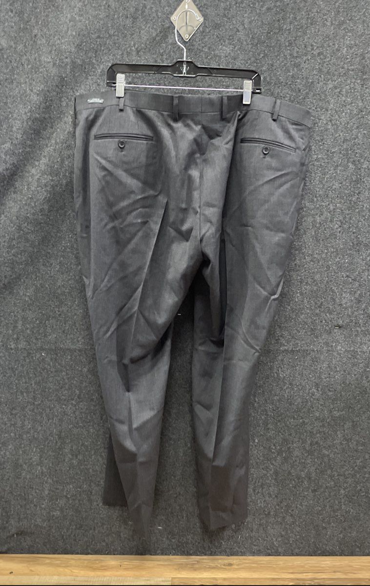 Pronto Uomo Men's Platinum Classic Fit Stretch Wool Blend Pants NWT Sz 46x30