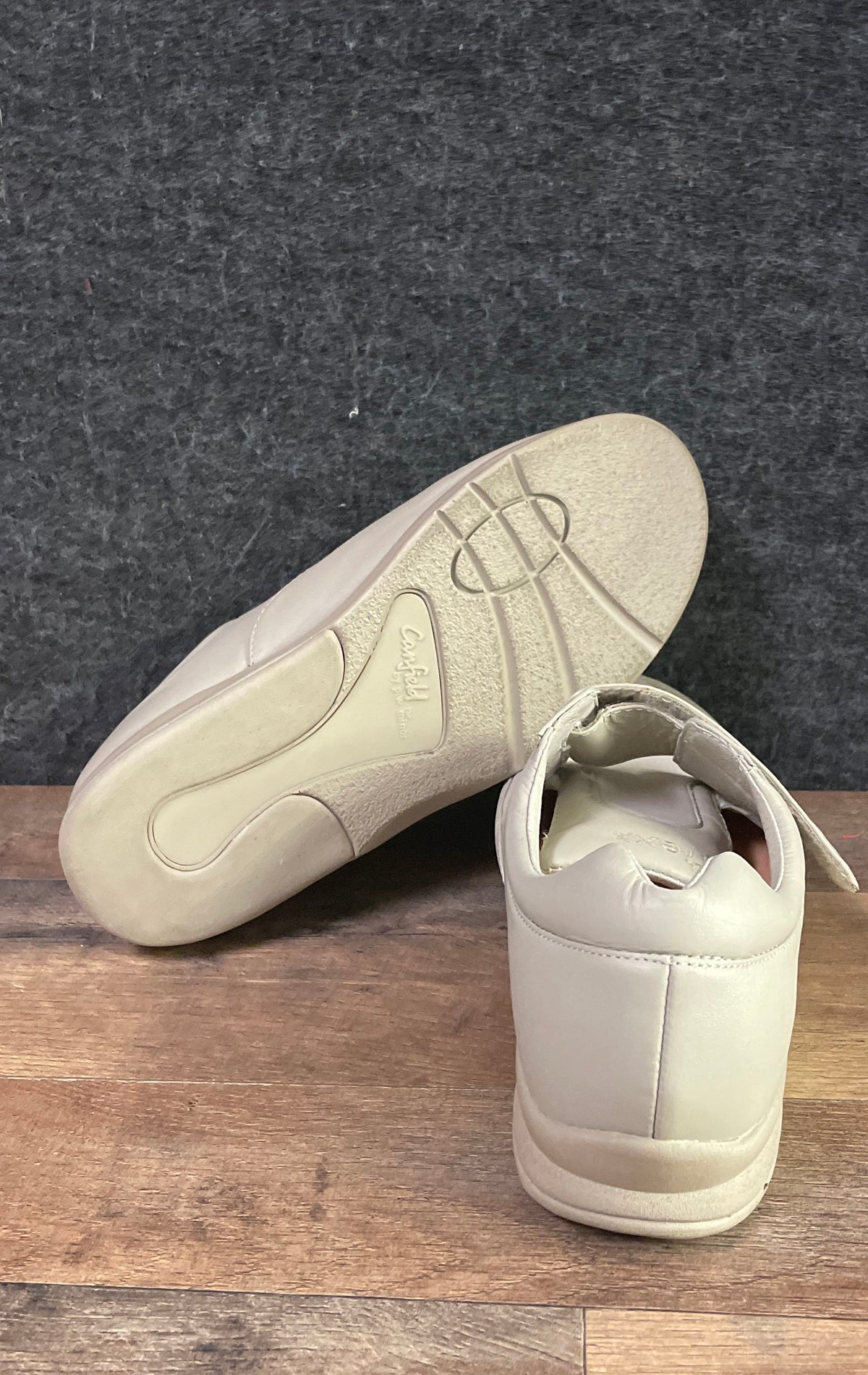 P.W. Minor Flexx Canfield Clay Leather Orthopedic Walking Shoes Women's Sz 9W