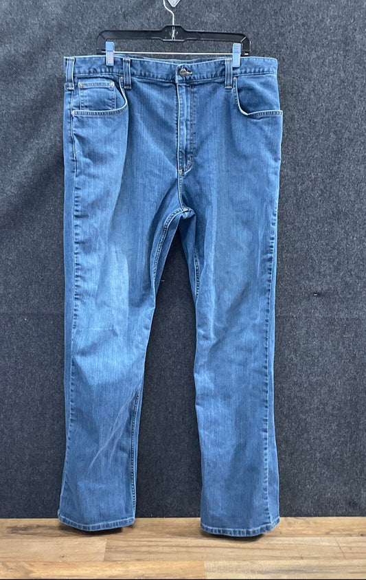 Carhartt Men's Blue Relaxed Fit Denim Jeans Size 40x34