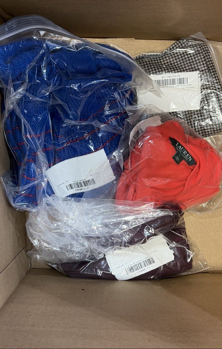 Reseller Lot Assorted Clothing Adidas Columbia Ksubi Ralph Lauren 20.6lb
