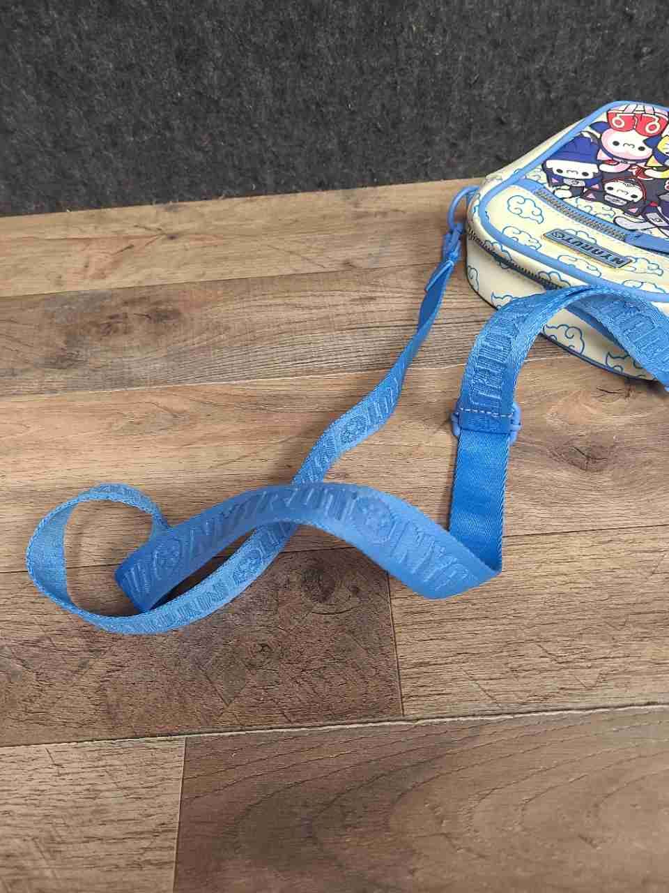 Nyaruto Cream Blue Akatsuki Cloud MegaCat Project Crossbody Bag
