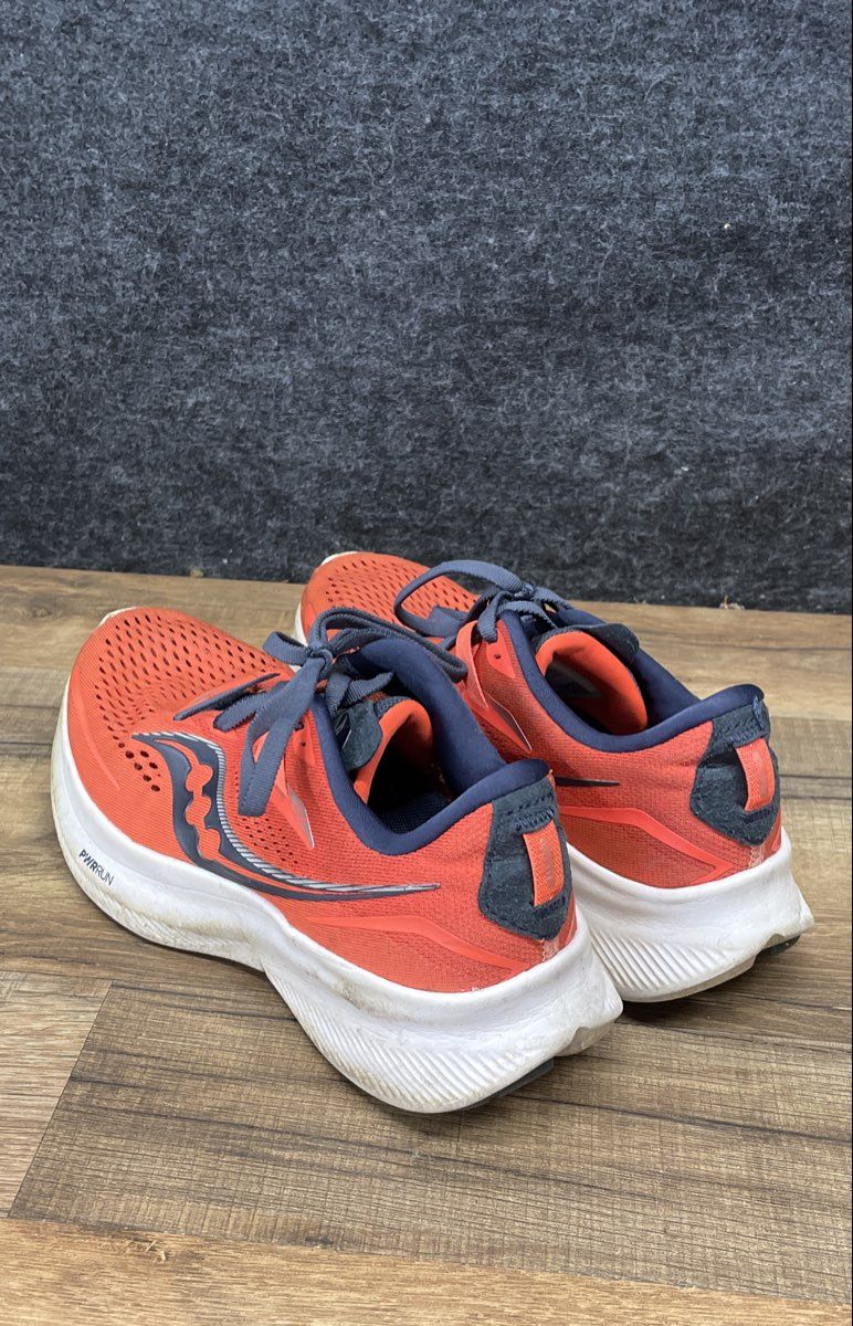 Saucony Ride 15 Red Prospect Glass Women's Running Shoes Size 7.5