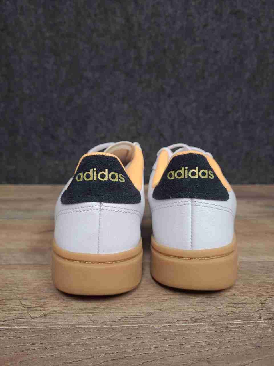 Adidas Grand Court Alpha White Black Gum Sneakers Women's Size 7