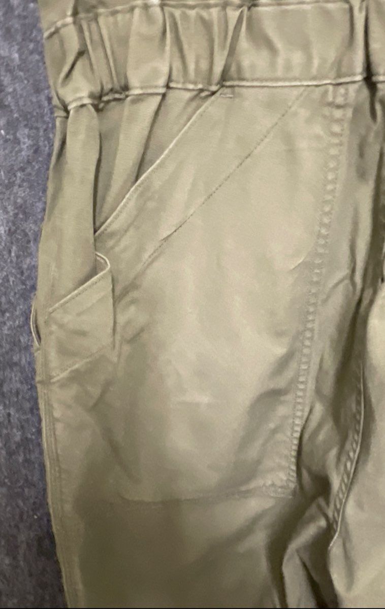 Duluth Trading Company Women's Sleeveless Utility Jumpsuit Olive Green Sz S