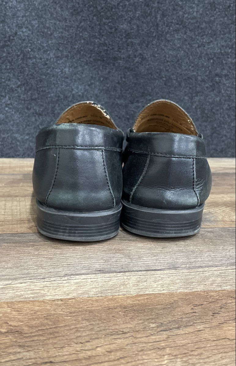 G.H. Bass & Co. Flex Step Black Leather Penny Loafer Men's Size 11.5 W
