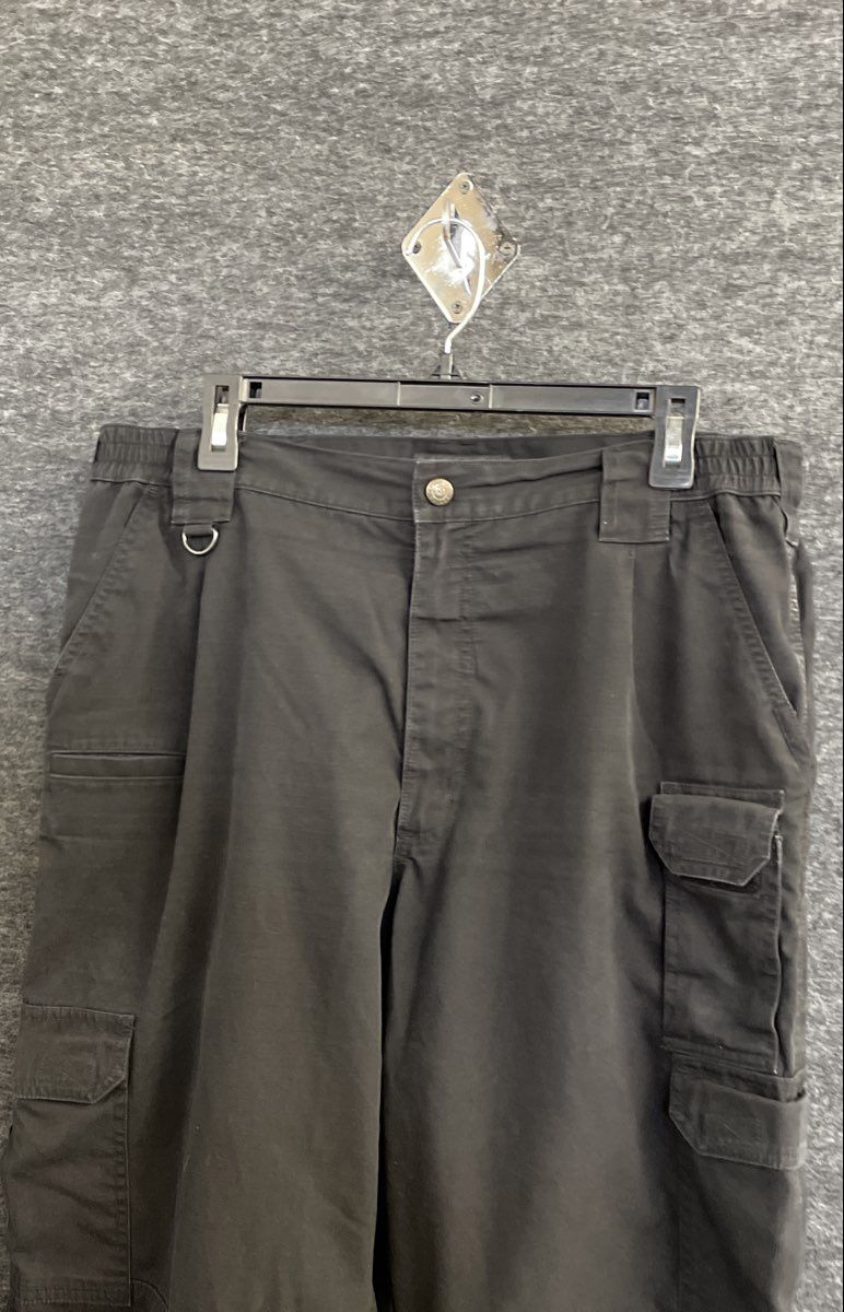 5.11 Tactical Men's Black Ripstop Cargo Tactical Pants Sz 36x32