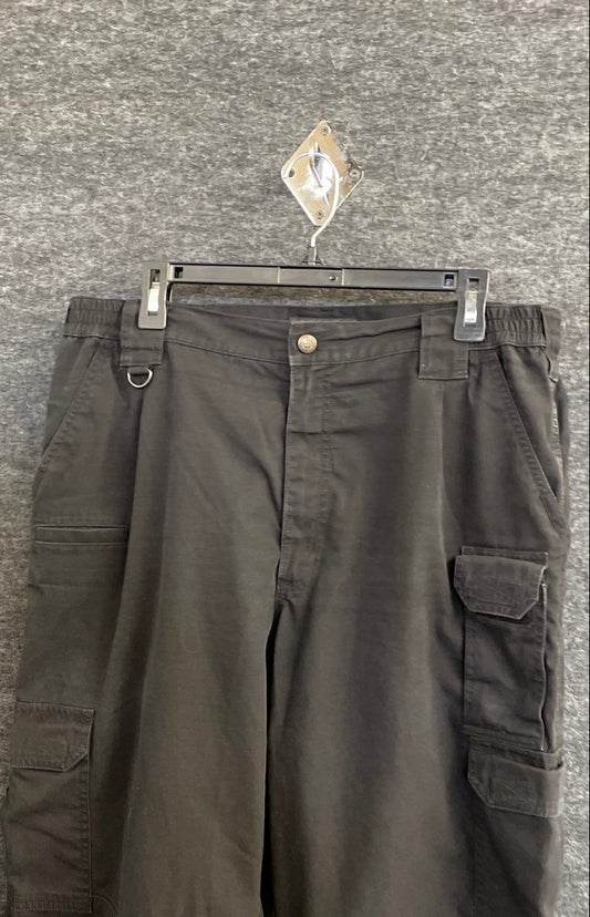 5.11 Tactical Men's Black Ripstop Cargo Tactical Pants Sz 36x32