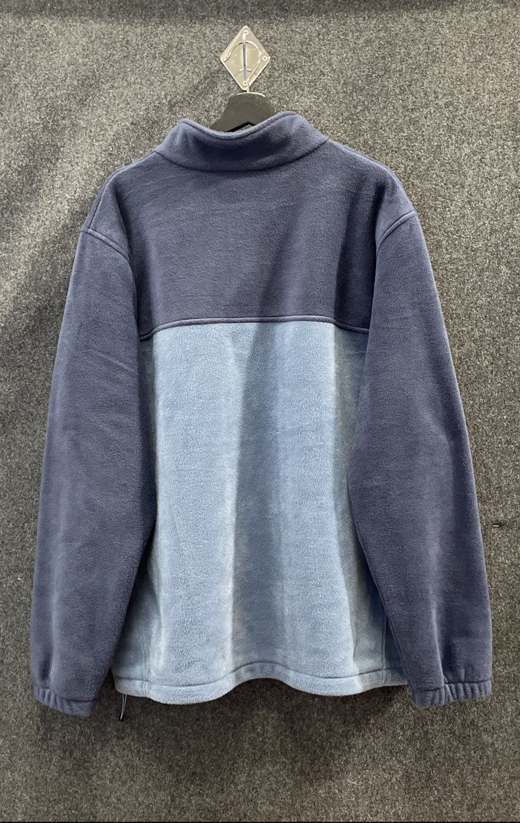 Columbia Men's Blue Colorblock Steens Mountain Half Zip Fleece Pullover Sz XXL
