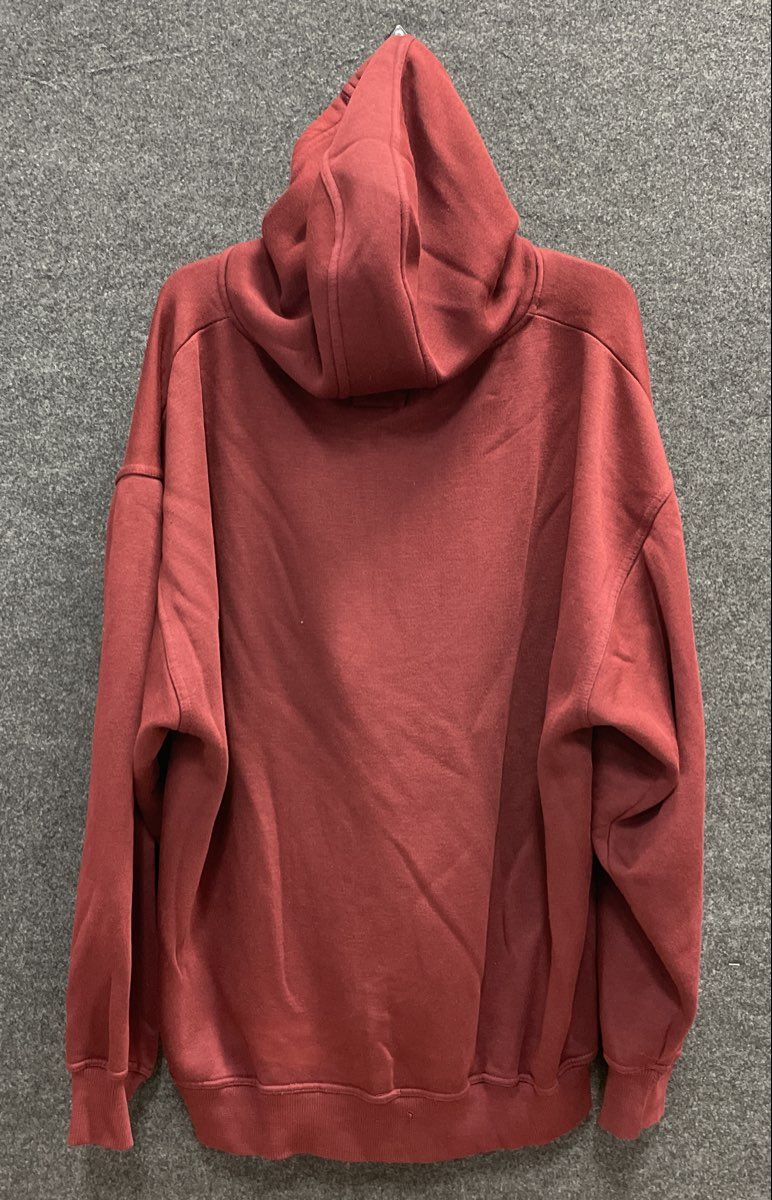 Vintage Y2K Collegiate Team Men's Maroon Virginia Tech Hokies Hoodie Sz XL