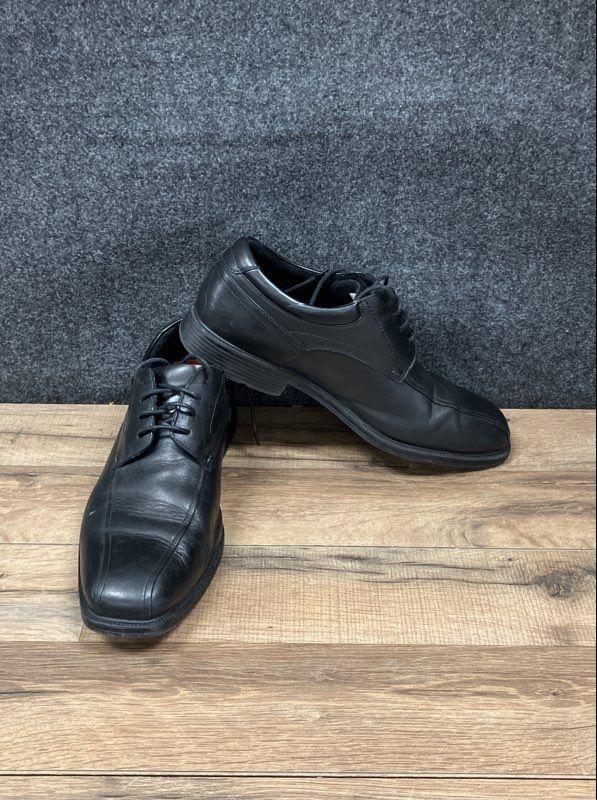 Rockport Style Leader 2 Bike Toe Black Oxford Shoes Men's Size 11 M