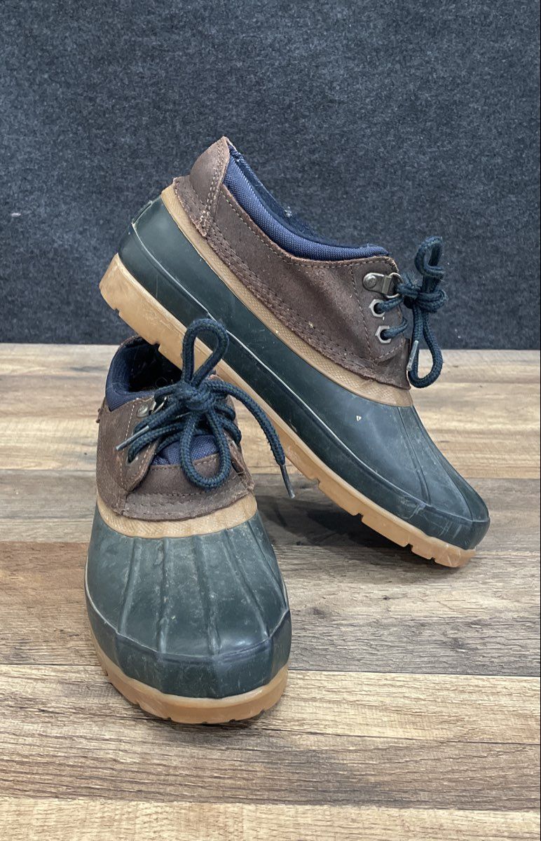 G.H. Bass & Co Icicle Low Duck Boots Blue Green Brown Men's Size 9