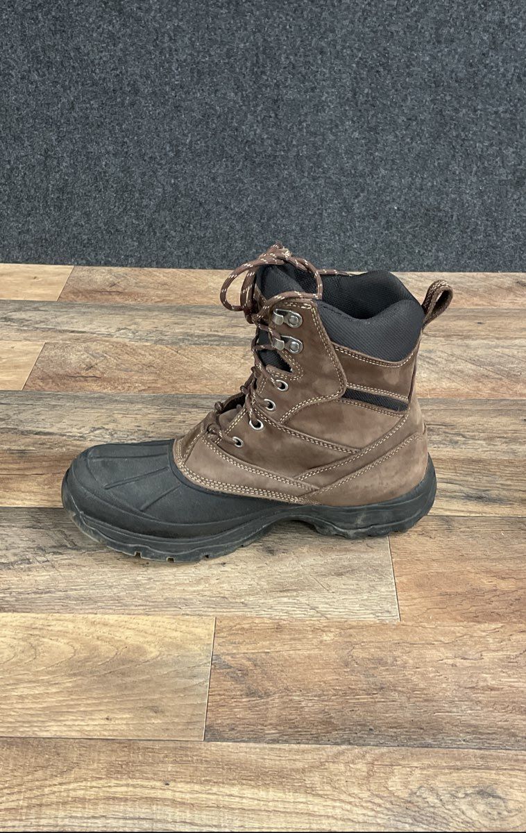 LL Bean Storm Chaser Waterproof Primaloft Brown Winter Duck Boots Men's Size 10