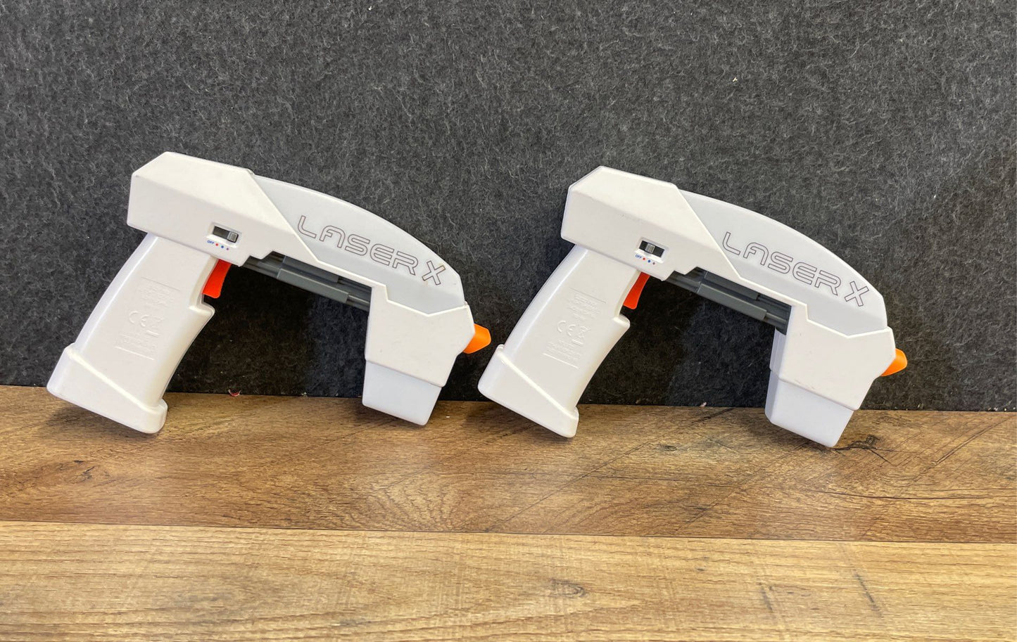Laser X 2 Player Laser Tag Gaming Set Blasters & Chest Receivers Toy Game