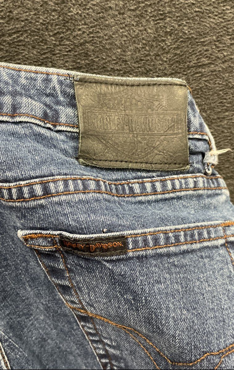 Vintage 2005 Harley-Davidson Bootcut Jeans Denim Made in Canada Sz 14L