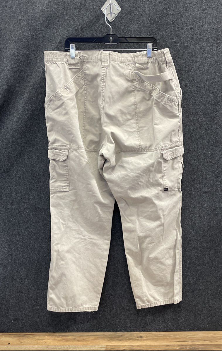 5.11 Tactical Men's Khaki Cotton Canvas Cargo Pants Style 74251 Sz 40x32
